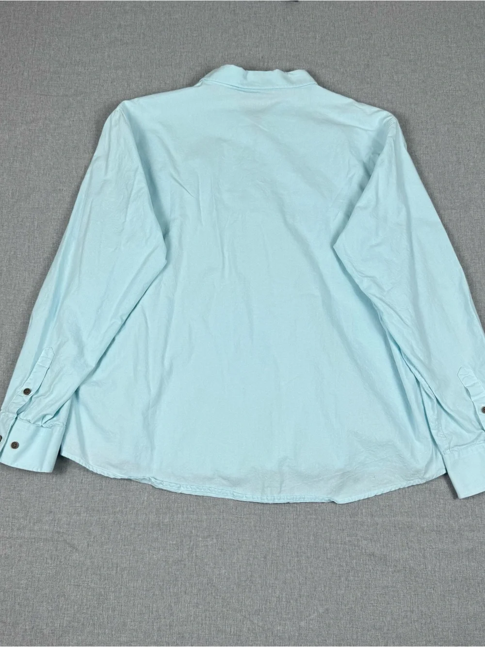 COOFANDY Cotton Henley Shirt Men’s XXL Light Blue Casual Coastal